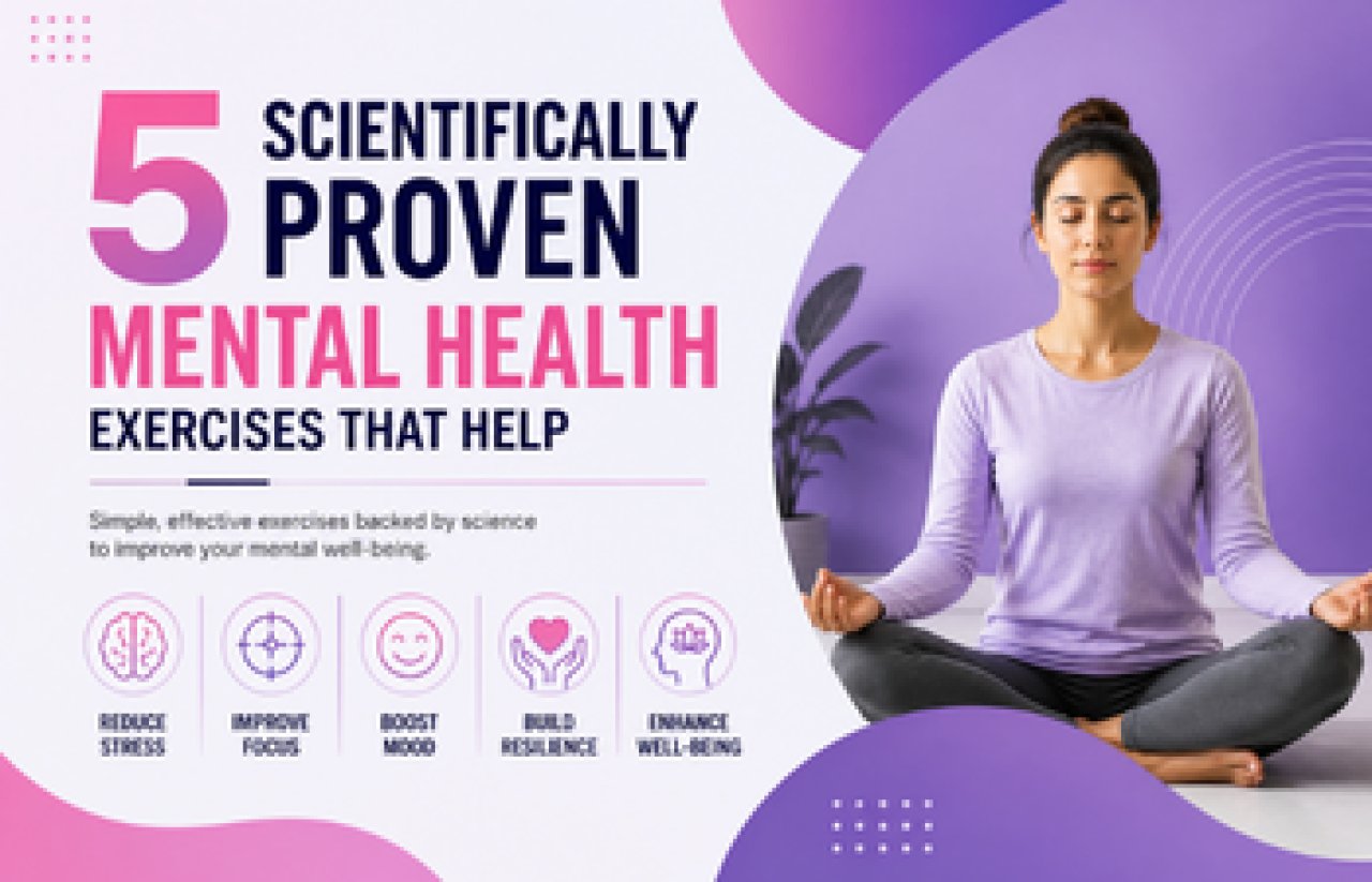 5 Scientifically Proven Mental Health Exercises That Help