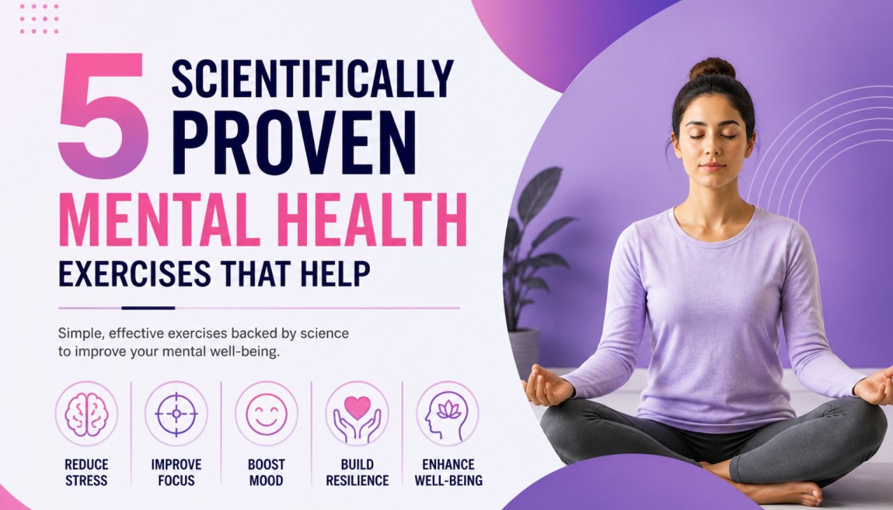 5 Scientifically Proven Mental Health Exercises That Help