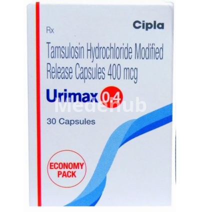 Urimax 0.4mg Capsule 20's