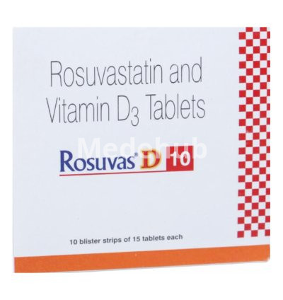 Rosuvas D 10mg Tablet