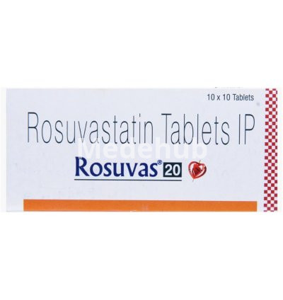 Rosuvas 20mg Tablet