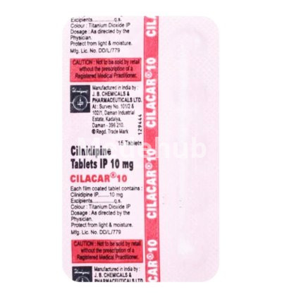 Cilacar 10mg Tablet