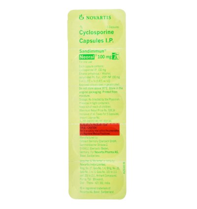 Sandimmun Neoral 100mg Capsule