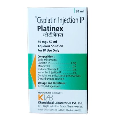 PLATINEX 50MG INJECTION