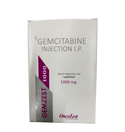 GEMZEST 1000 MG INJ VIAL