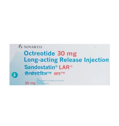 SANDOSTATIN LAR-30 MG INJ. VIAL.