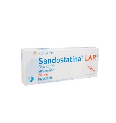 SANDOSTATIN LAR 20 MG INJ. VIAL.