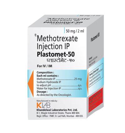 PLASTOMET 50MG VIAL