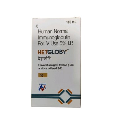 HETGLOBY 5% I.P. 5GM 100ML VIAL