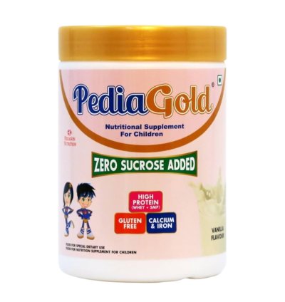 PEDIA GOLD VANILLA POW. 400GM