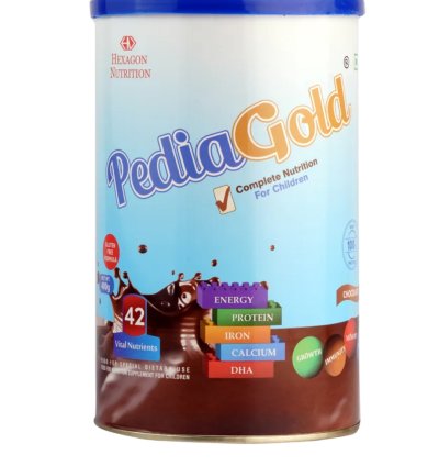 PEDIA GOLD CHOCOLATE POW. 400GM