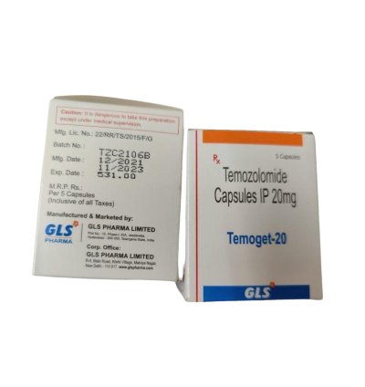 TEMOGET 20 MG CAP. 1X5 CAP.