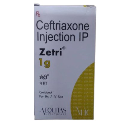 ZETRI 1GM VIAL