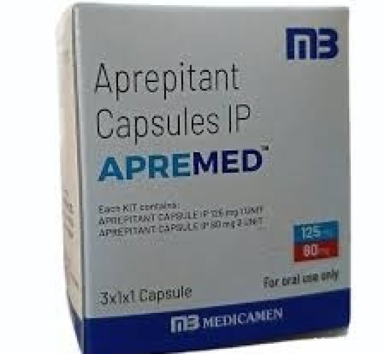 Apremed 125mg/80mg Capsule - Medehub