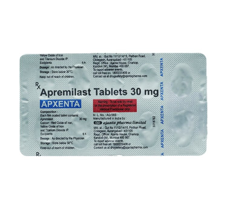 APXENTA 30MG TAB - Medehub