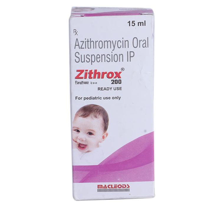 Zithrox ZITHROX 200 SYP 15ML - Medehub