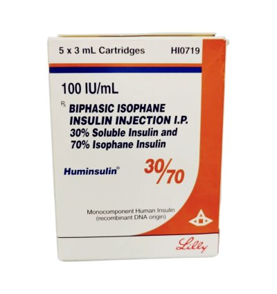 HAMINSULIN 30/70 CARTIGE      1VAIL