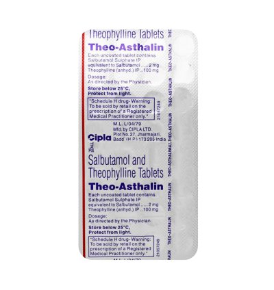 THEO-ASTHALIN TAB             10.S