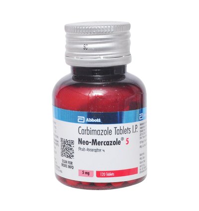 NEOMERKAZOLE 5 MG             100