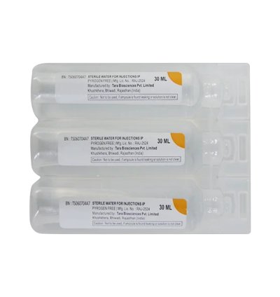 WATER FOR INJ 5ML             1X50