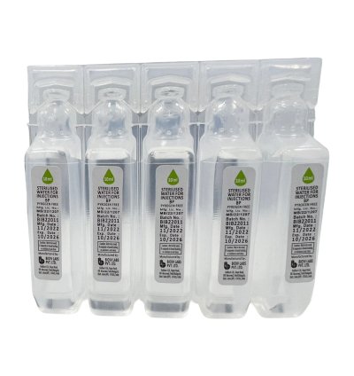 WATER FOR INJ 10ML            10ML