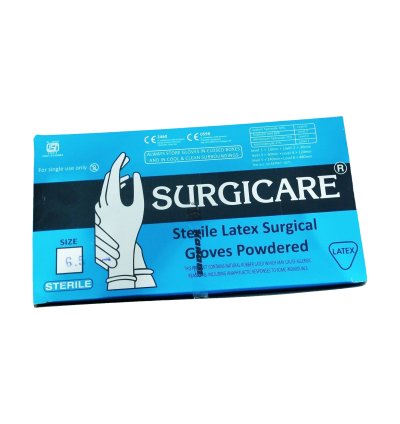 SURGICARE GLOVES              1X25