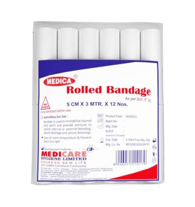 ROLL BANDAGE 5CM              5CM