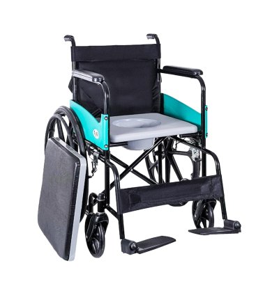 COMMODE WHEELCHAIR            1"S