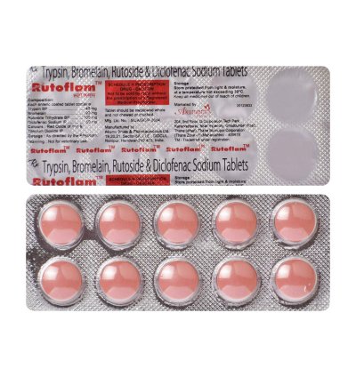 RUTOFLAM TAB                  10 S