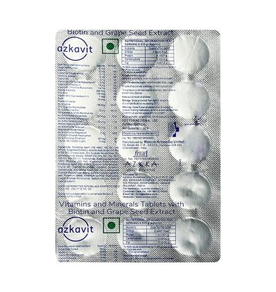 AZKAVIT TAB                   10 S