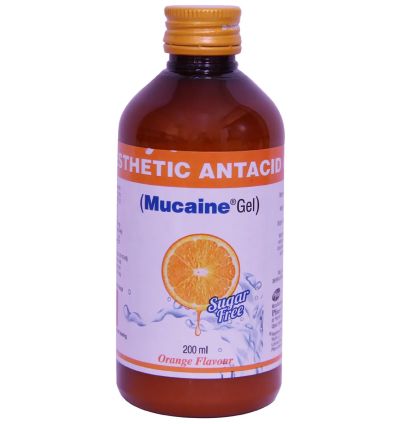 MUCAINE GEL ORANGE 200ML