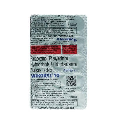 WIKORYL TAB                   10 S
