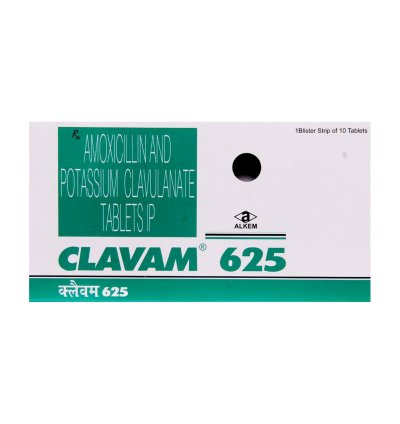 CLAVAM 625MG                  10 S