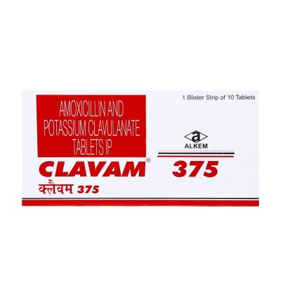 CLAVAM 375 TAB                10 S