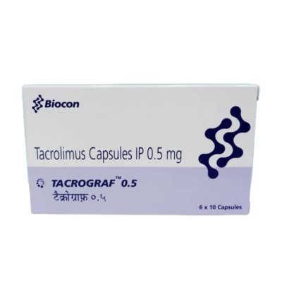  TACROGRAF 0.5MG TAB           10.S