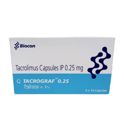 TACROGRAF 0.25MG TAB          10 S
