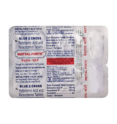 MEFTAL FORTE TAB              10 S