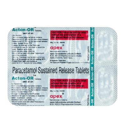 ACTON-OR TAB                  10'S