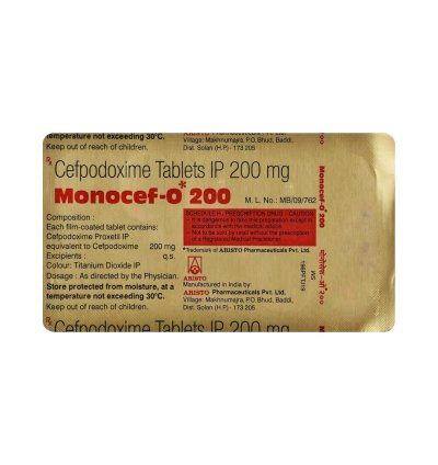 MONOCEFF 0 200                10 S