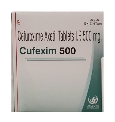 CUFEXIM-500 TAB               10