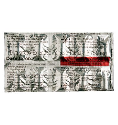 DIRESTA OD 750 MG             10 TAB