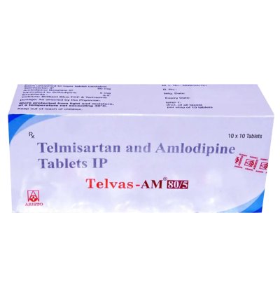 TELVAS AM 80 MG ATB           10 S