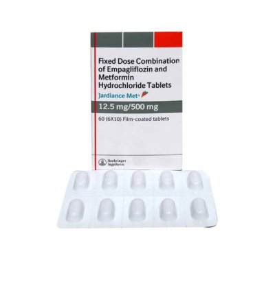 JARDIANCE MET 12.5/500MG TAB  10 S