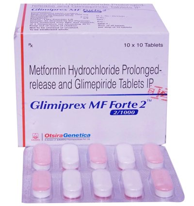GLIMIPREX MF FORTE 2/1000