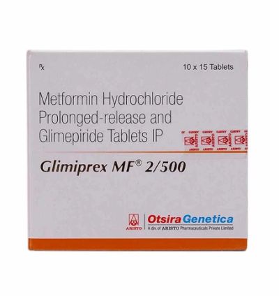 GLIMIPREX MF 2/500            10 S