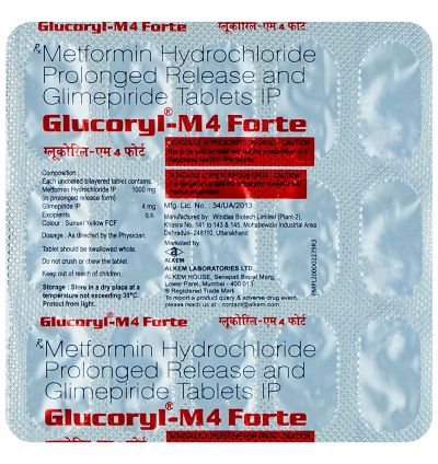 GLUCORYL M4 FORTE             15