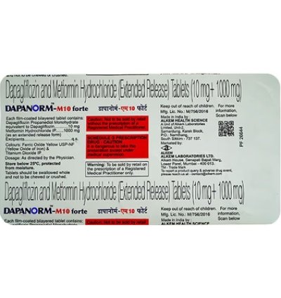 DAPANOROM M 10 FORTE          10 S