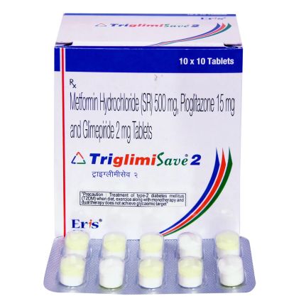 TRIGLIMISAVE 2MG TAB