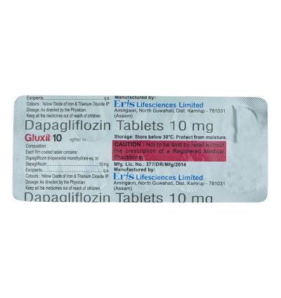 GLUXIT 10MG TAB