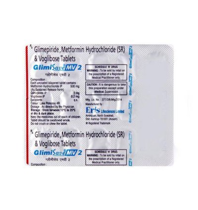GLIMISAVE MV 2 TAB